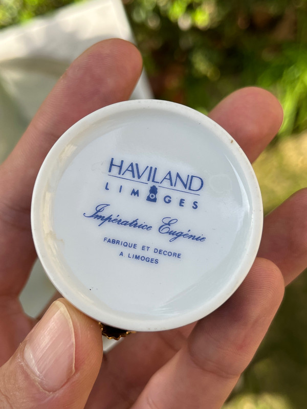 Haviland Empress Eugenie Jewelry Box