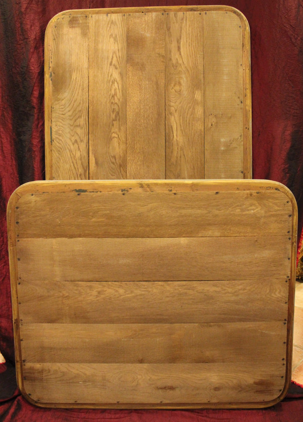 81 X 97 CM Coppia di specchi Luigi Filippo perlati, foglia oro
