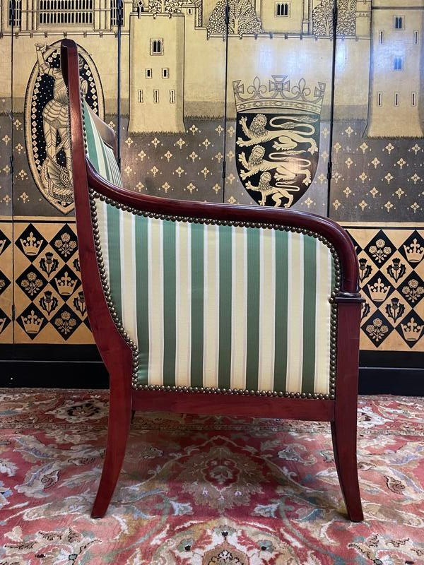 Poltrona - Bergère in mogano di Empire