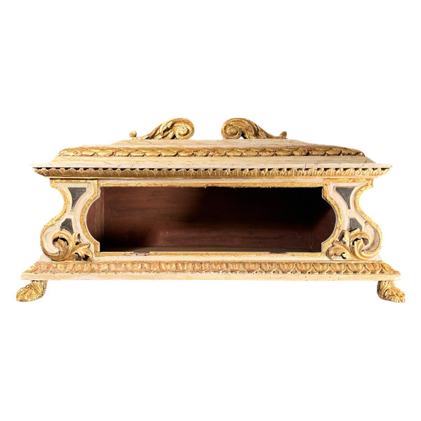 Large Polychrome Reliquary Shrine - 18th Century