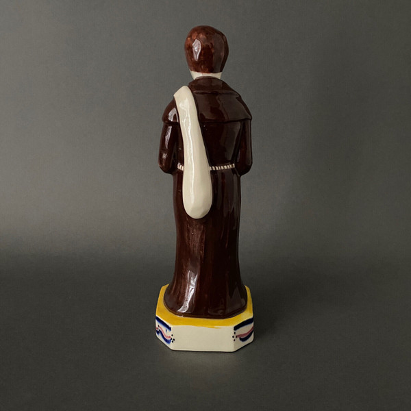 Saint Jean Discalceat Henriot Quimper 20th century earthenware subject