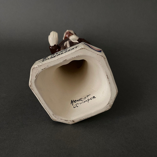 Saint Jean Discalceat Henriot Quimper 20th century earthenware subject