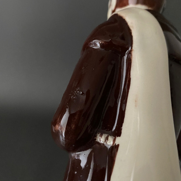 Saint Jean Discalceat Henriot Quimper 20th century earthenware subject