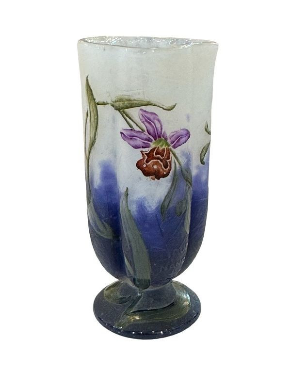 Daum Nancy Vase "Ophrys Abeille"
