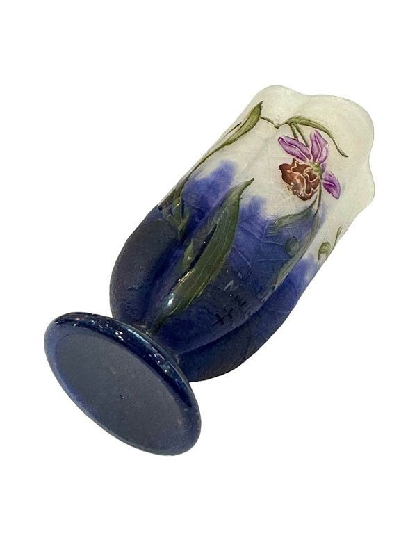 Daum Nancy Vase "Ophrys Abeille"