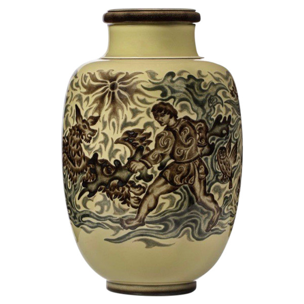 Manifattura di Sèvres, vaso modello “Decœur n°14”, anni '40/'50