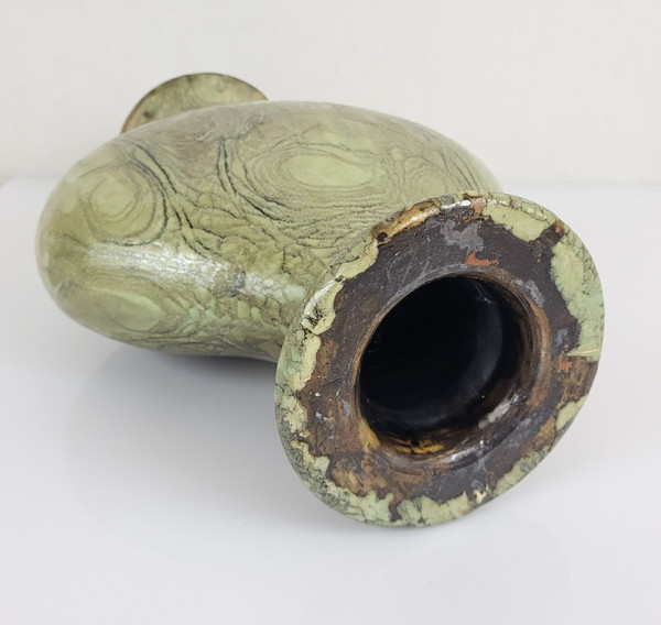 Vase en Grès par Anne Marie Sybesma De Bay Alias Miep
