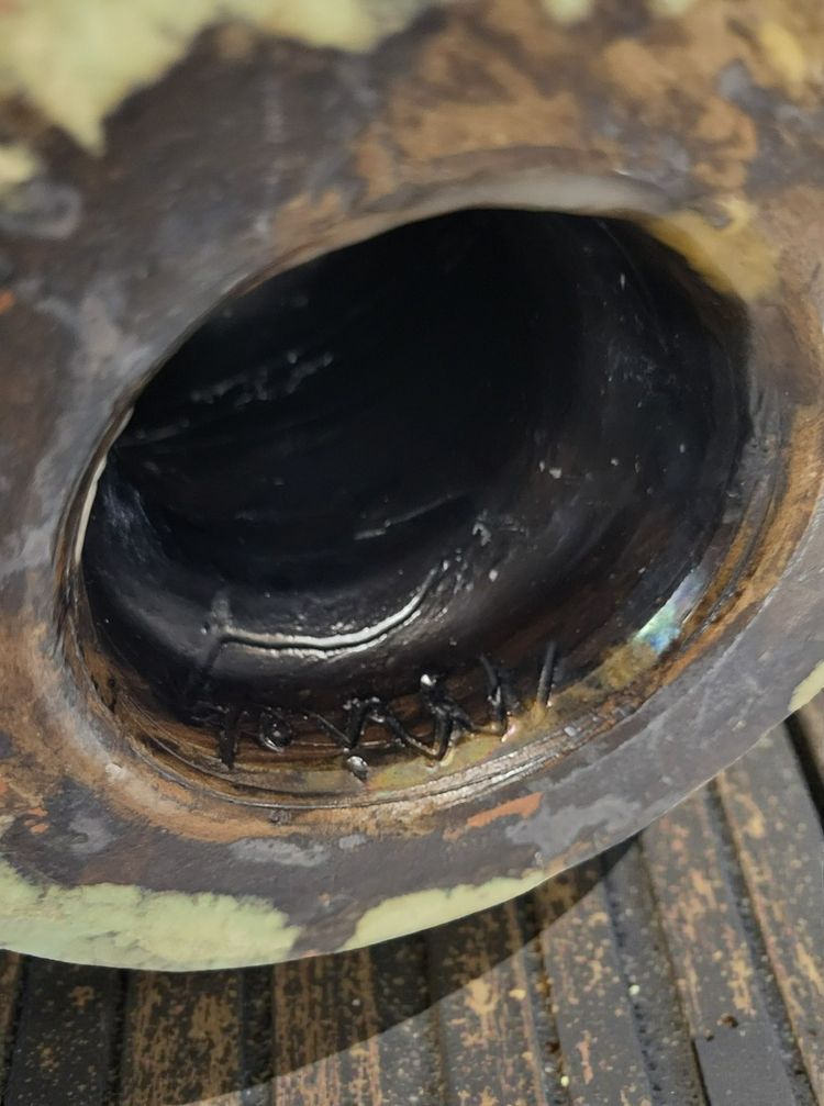 Vase en Grès par Anne Marie Sybesma De Bay Alias Miep