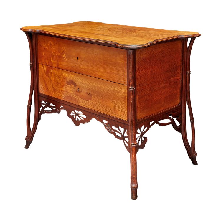 ÉMILE GALLÉ, COMMODE LA BERCE DES PRÈS, Art Nouveau