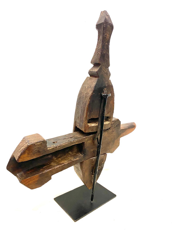 BAMBARA or BAMANA zoomorphic lock from Mali