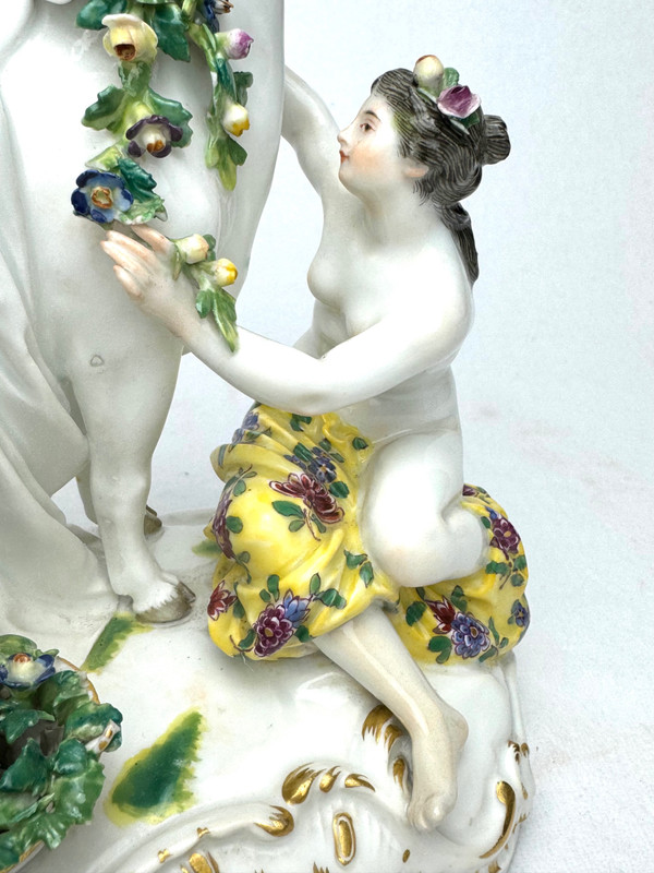 Meissen - Grupe en porcelaine Le enlèvement d'Europe