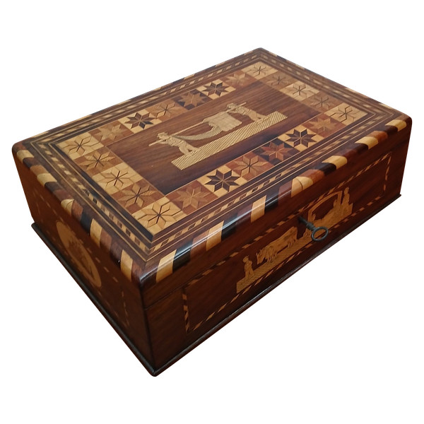 Marquetry box
