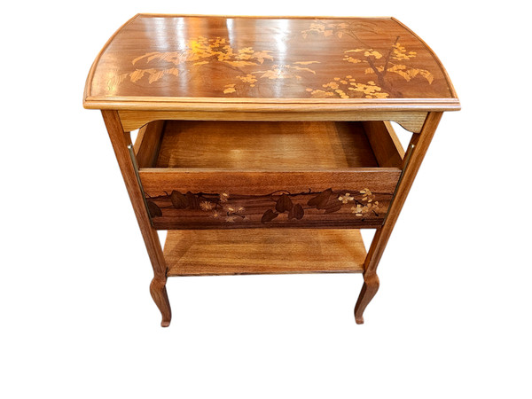 Louis Majorelle Table à Volets Art Nouveau "Sagittaires et Viornes"
