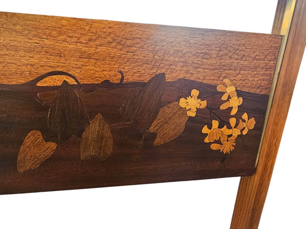 Louis Majorelle Table à Volets Art Nouveau "Sagittaires et Viornes"