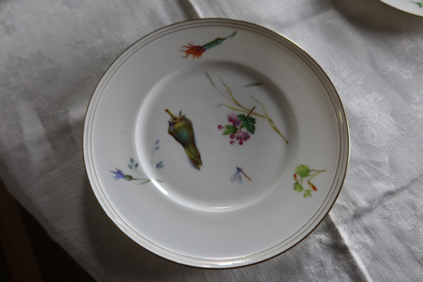 Service de table en porcelaine fin XIX