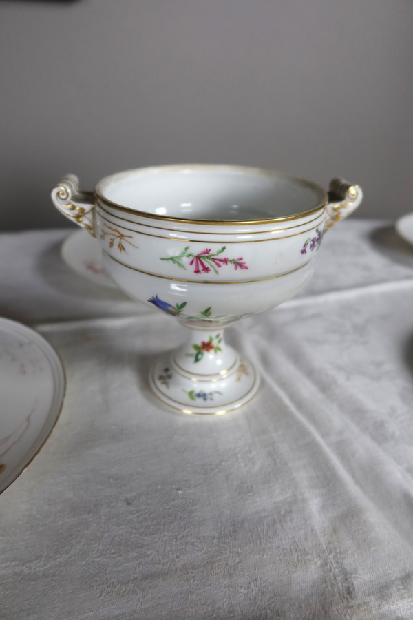 Service de table en porcelaine fin XIX