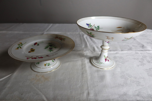 Service de table en porcelaine fin XIX