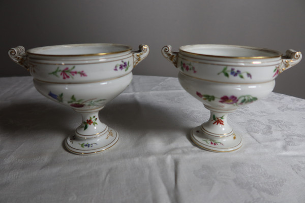 Service de table en porcelaine fin XIX