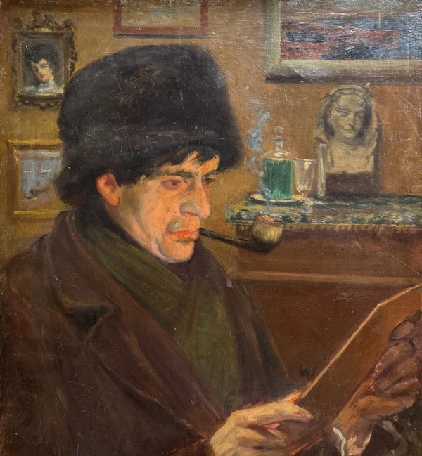 Pierre Georges Jeanniot (1848-1934) - Portrait d'Artiste, 1905