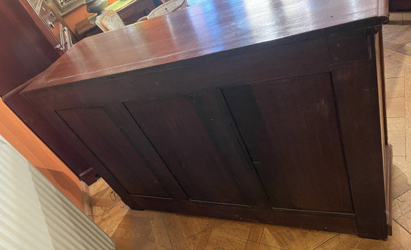 Grand Buffet En Chêne Deux Portes - 19° Siècle