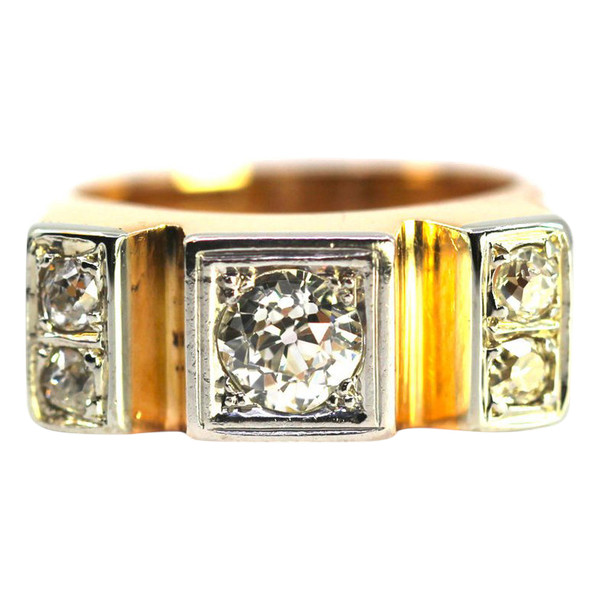 Bague Diamants 1940-1950
