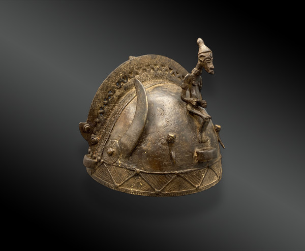 Kriegshelm Senufo-Kultur, Elfenbeinküste Ende des 19. bis Anfang des 20.