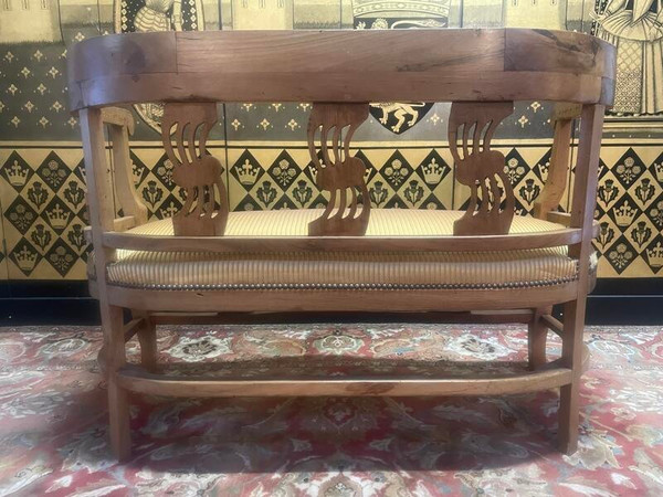 Panca - Divano in stile Liberty