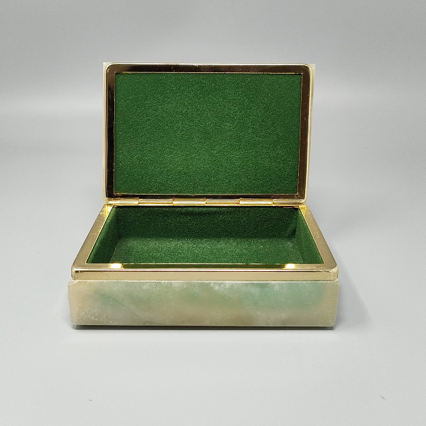 1960s Astonishing Box in Onyx. Made in Italy