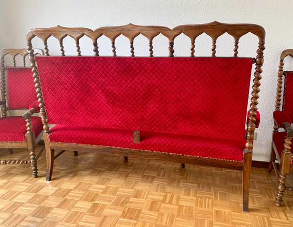 Set di mobili da salotto del XIX secolo