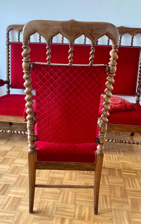 Set di mobili da salotto del XIX secolo