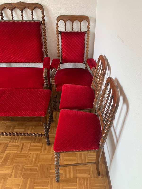 Set di mobili da salotto del XIX secolo