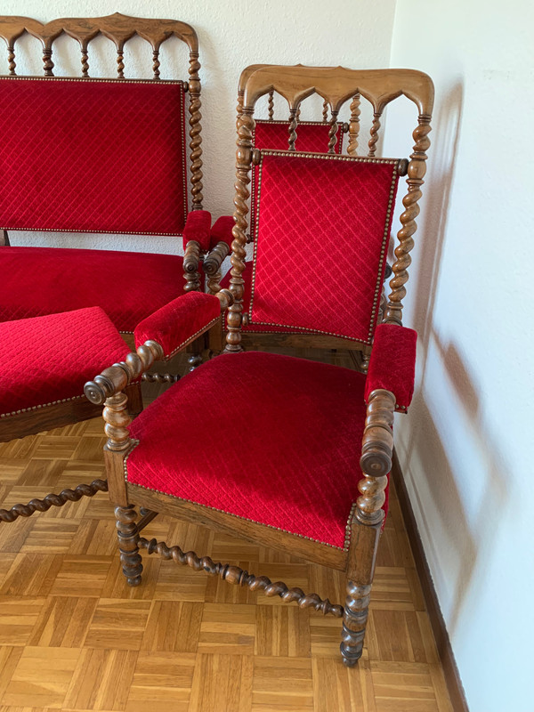 Set di mobili da salotto del XIX secolo