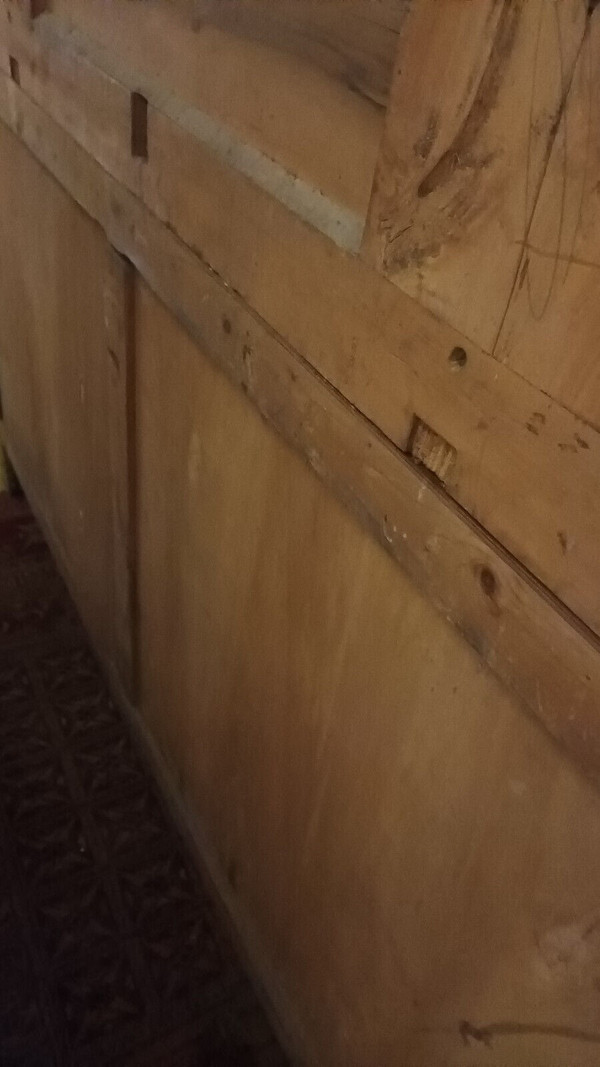 Renaissance walnut double buffet
