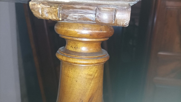 Renaissance walnut double buffet