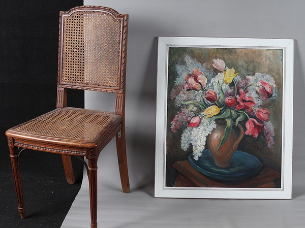 Paul Theodore SCHWARZ 1907/1993, Large still life from 1949, bouquets of flowers