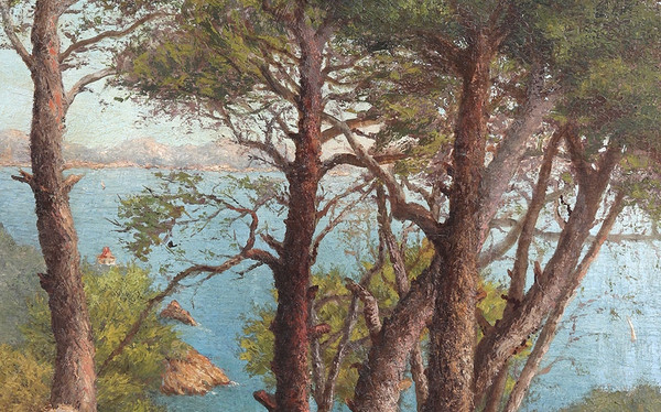 Provence, signed L. Calliex, from 1952, Massif de la Redonne