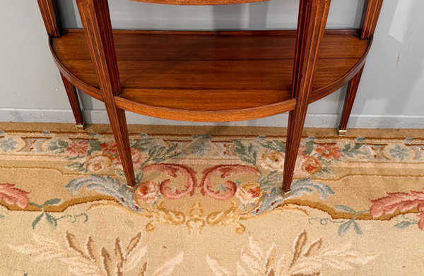 Console Demi-Lune d'Epoque Louis XVI Vers 1780