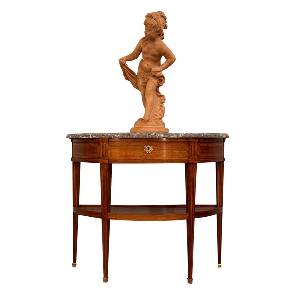 Console Demi-Lune d'Epoque Louis XVI Vers 1780