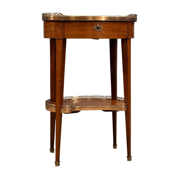 Etienne Avril, Table De Salon Ecritoire Estampillée d'Epoque Louis XVI Um 1780