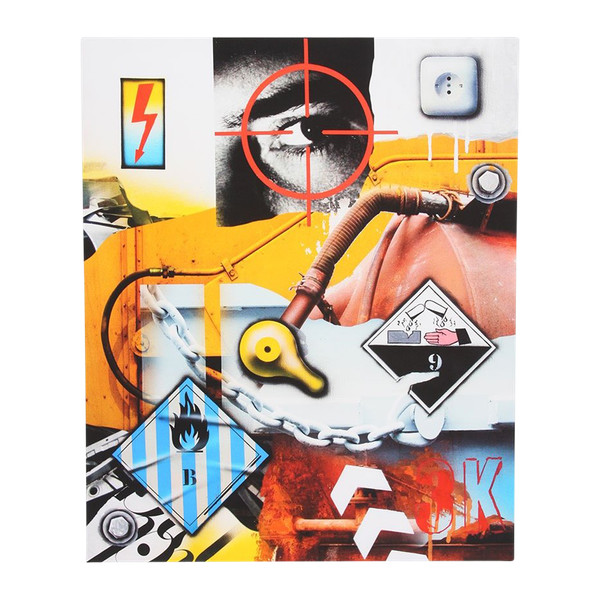 Sérigraphie Peter KLASEN, signée au crayon par l’artiste et n° 24/30. 