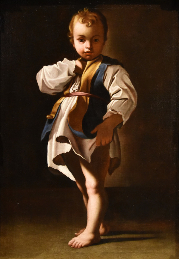 Portrait Of A Child (alessandro Farnese?), Bartolomeo Schedoni (modena 1578 - Parma 1615)