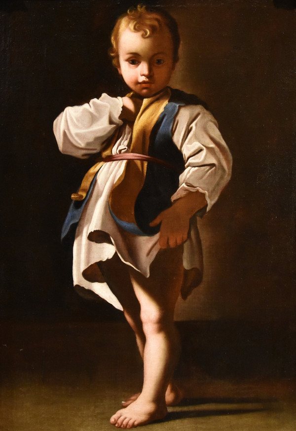 Portrait Of A Child (alessandro Farnese?), Bartolomeo Schedoni (modena 1578 - Parma 1615)