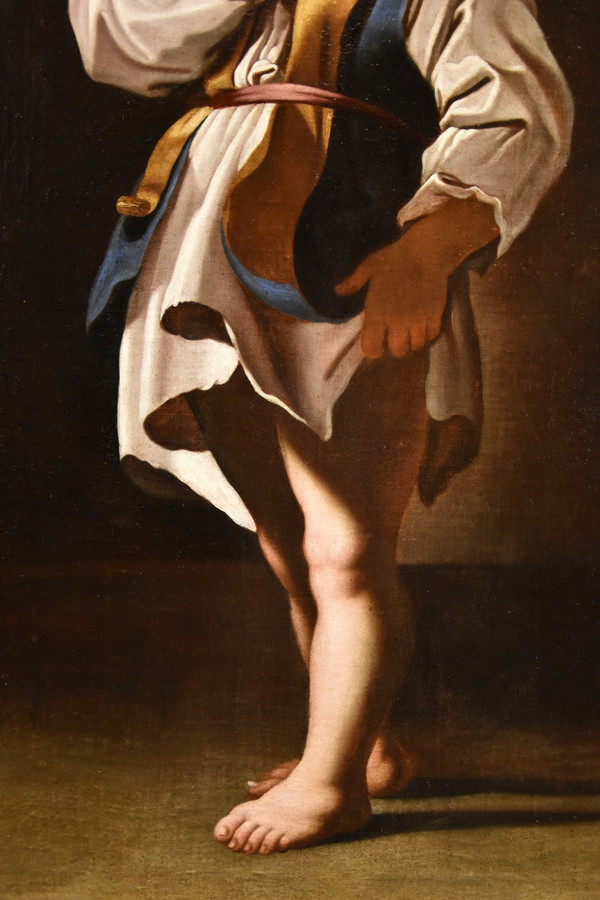 Portrait Of A Child (alessandro Farnese?), Bartolomeo Schedoni (modena 1578 - Parma 1615)