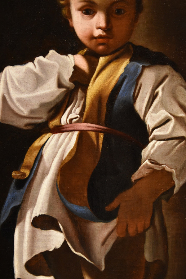 Portrait Of A Child (alessandro Farnese?), Bartolomeo Schedoni (modena 1578 - Parma 1615)