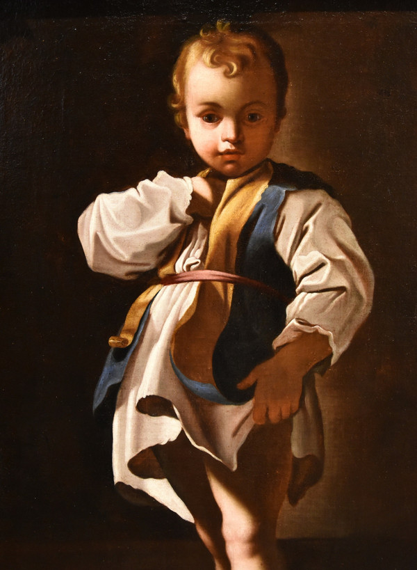 Portrait Of A Child (alessandro Farnese?), Bartolomeo Schedoni (modena 1578 - Parma 1615)