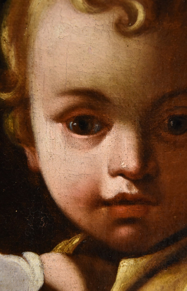 Portrait Of A Child (alessandro Farnese?), Bartolomeo Schedoni (modena 1578 - Parma 1615)