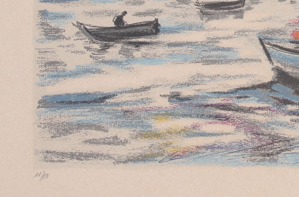 Cadaques, Lithographie Grau SALA, signée au crayon par l’artiste et n°11/80 de 1965
