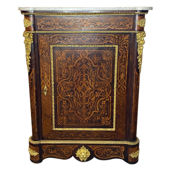 Credenza - Intarsio - Napoleone III - Francia - XIX sec.
