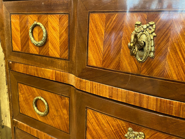 Commode - Marqueté - Style Transition - France - XX ème
