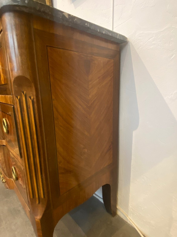 Commode - Marqueté - Style Transition - France - XX ème